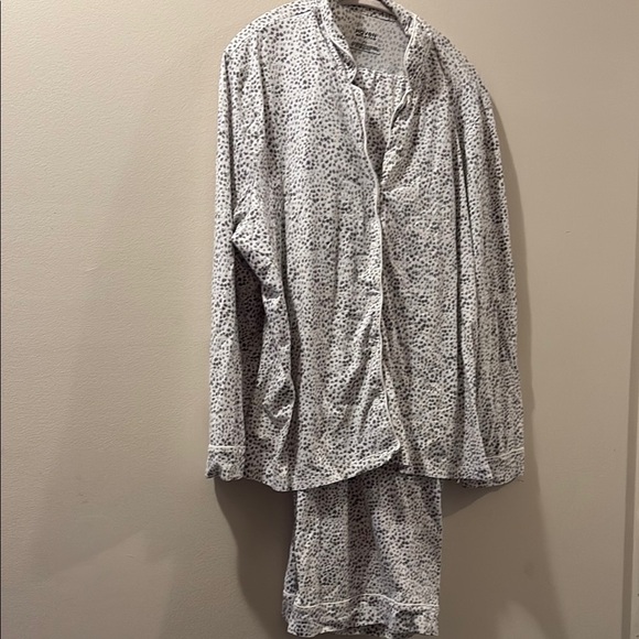 Haven Well Within - White and Black Polka Dot Pajama Set - women’s XXL - Picture 1 of 5
